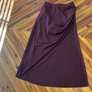 Weissman Burgundy Dance Skirt